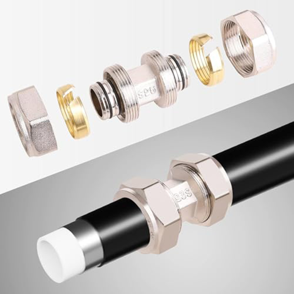 2 buah Fitting Saluran Udara K - Compression Fitting Brass ulasan dan harga