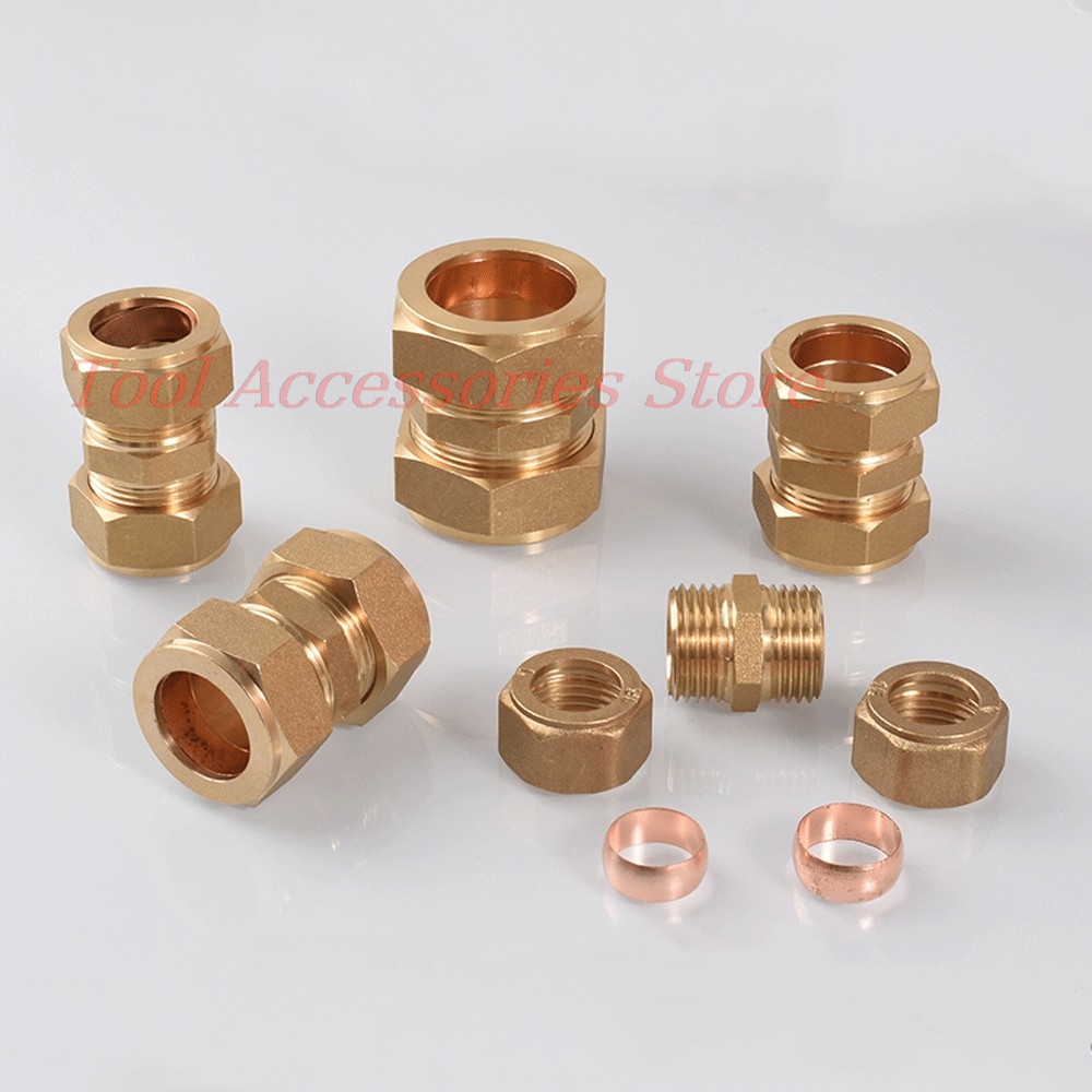 1 buah sambungan pipa kuningan - Compression Fitting Brass ulasan dan harga